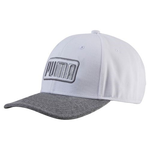 Puma Greenskeeper II Cap - White/Gray