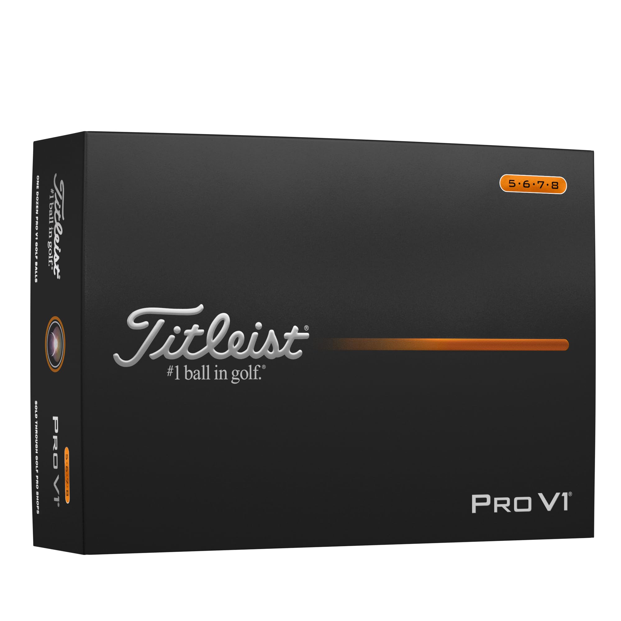 2025 Titleist Pro V1 High Numbers - White - Dozen