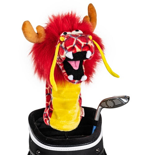 Daphne's Animal Headcover - Dragon (Red)