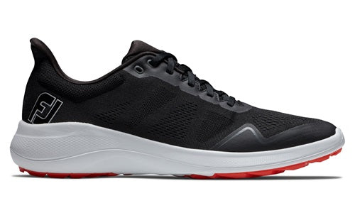 FootJoy Flex Golf Shoes - Black/Red