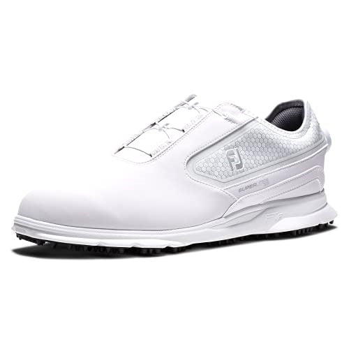 FootJoy Superlites XP Men Spikeless BOA White/Silver/White - 58091