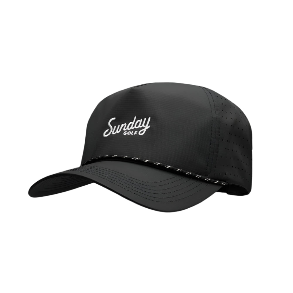 Sunday Golf Porter Lite 5 Wordmark Logo - Black